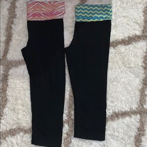 2 Small Rue21 Yoga Leggings!